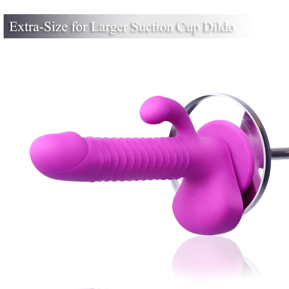 Hismith Suction Cup Adapter for Premium Sex Machine with Quick Air Connector,4.5" Diameter Extra-large Suction Cup Fitting