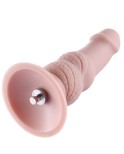 Hismith Dildo in silicone 6,3 ", diametro inseribile 1,8" 5,5 "System Sistema KlicLok ， Carne