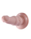 Hismith 6,3 "silikonowe dildo, 5,5" wkładana średnica 1,8 ", KlicLok System, Flesh