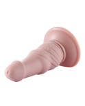 Hismith 16 cm Silikondildo, 14 cm einsteckbar 4.5 cmDurchmesser ， KlicLok System ， Fleisch