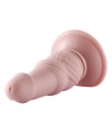 Hismith 6,3 "silikonowe dildo, 5,5" wkładana średnica 1,8 ", KlicLok System, Flesh