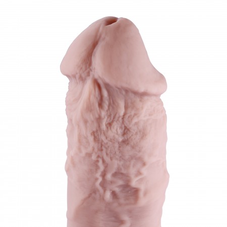 Hismith Silikondildo 9 ", 6,5" einsteckbar 2,0 "Durchmesser (KlicLok-Anschluss) - Fleisch