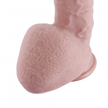 Hismith Silikondildo 9 ", 6,5" einsteckbar 2,0 "Durchmesser (KlicLok-Anschluss) - Fleisch