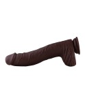 Wibrator PVC Hismith 31 cm, wkładka KlicLok o średnicy 25 cm wkładka 7.1 cm , kawa Wibrator PVC Hismith 31 cm, wkładka KlicLok o średnicy 25 cm wkładka 7.1 cm , kawa