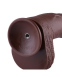 Wibrator PVC Hismith 31 cm, wkładka KlicLok o średnicy 25 cm wkładka 7.1 cm , kawa Wibrator PVC Hismith 31 cm, wkładka KlicLok o średnicy 25 cm wkładka 7.1 cm , kawa