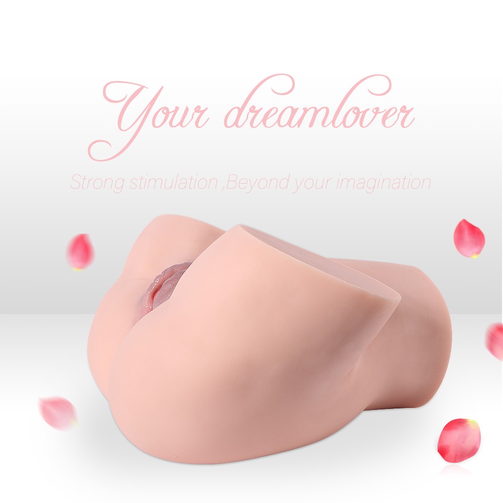 Lifelike Masturbator Sex Doll with Big Ass Tight Canals for Men Masturbation Vagina Anal Sex