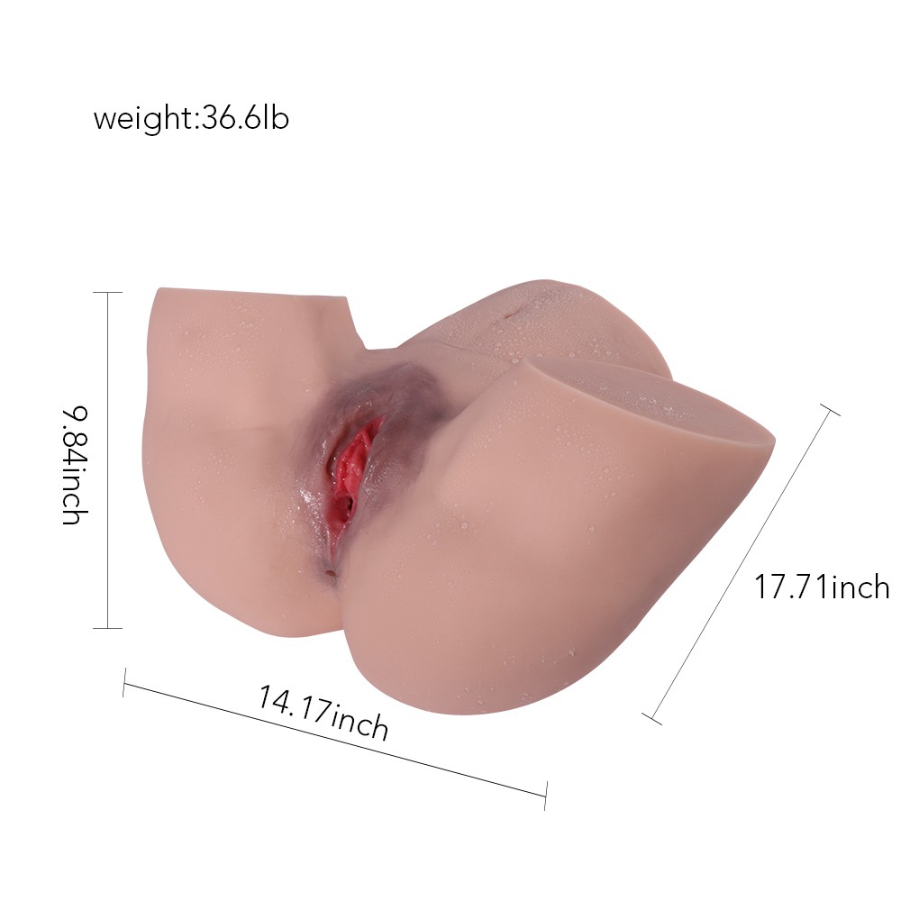 Lifelike Masturbator Sex Doll with Big Ass Tight Canals for Men Masturbation Vagina Anal Sex