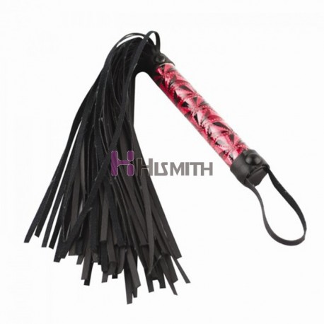 Luxury Fetish Passionate Flogger Diamond Soft Leather