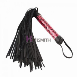 Luxusní Fetish Passionate Flogger Diamond Měkké kožené