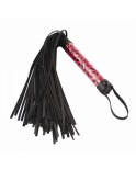 Luxusní Fetish Passionate Flogger Diamond Měkké kožené