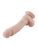 17,52 cm silikonowe dildo do seksu Hismith z szybkozłączem, wkładana długość 13,46 cm, mały rozmiar