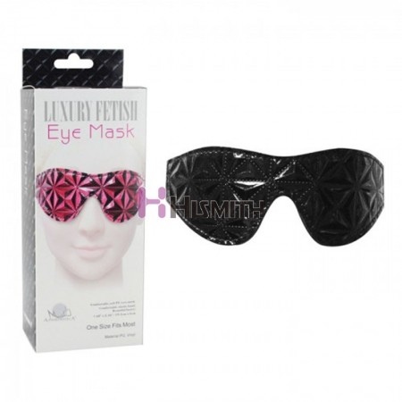 Luxury Fetish Eye Mask Diamond Soft Leather