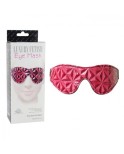 Luksus Fetish Eye Mask Diamond Soft Leather