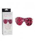 Luksus Fetish Eye Mask Diamond Soft Leather