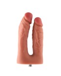 Hismith Dildo in silicone doppio penetratore da 16,51 cm per Premium per macchina del sesso con sistema KlicLok, lunghezza inser