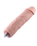 Hismith 17,78 cm žíly Silikonové anální dildo pro Hismith Premium Sex Machine se systémem KlicLok, 17,78 cm použitelná délka, ob