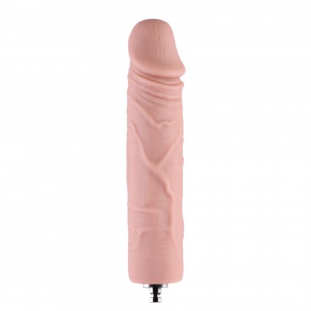 Hismith 17.78cm Veins Silicone Anal Dildo for Hismith Premium Sex Machine with KlicLok System, 17.78cm Insertable Length, Girth 