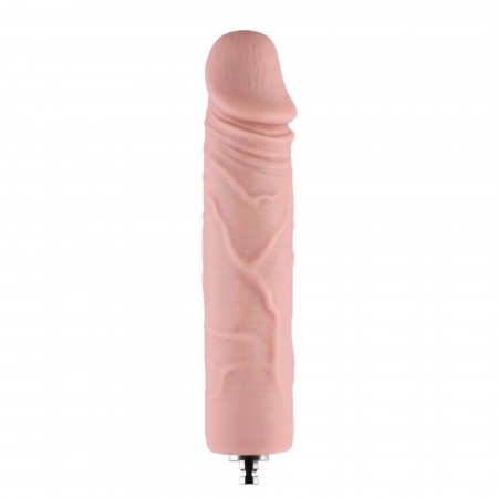 Hismith 17.78cm Venen Silikon Anal Dildo für Hismith Premium Sex Machine mit KlicLok System, 17.78cm Einstecklänge, Umfang 12.44