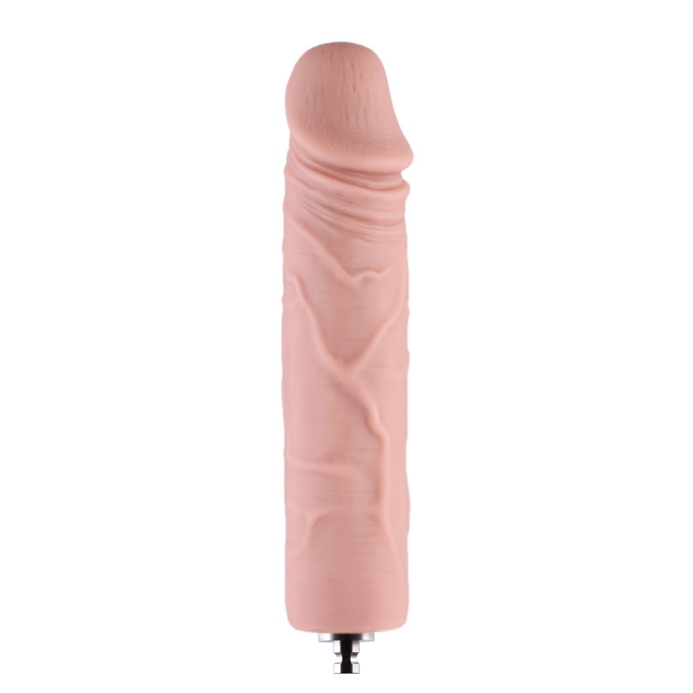 Hismith 17,78 cm Vener Silikon Anal Dildo för Hismith Premium Sex Machine med KlicLok-system, 17,78 cm Insertbar längd, Omkrets 