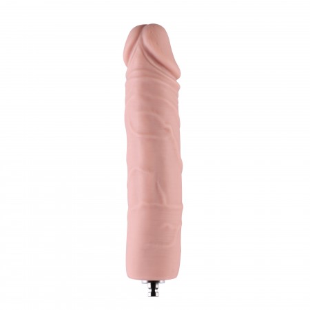 Hismith 17,78 cm Silikonowe wibratory analne dla Hismith Premium Sex Machine z systemem KlicLok, Długość wkładania 17,78 cm, obw