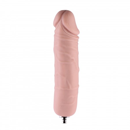 Hismith 17,78 cm Silikonowe wibratory analne dla Hismith Premium Sex Machine z systemem KlicLok, Długość wkładania 17,78 cm, obw