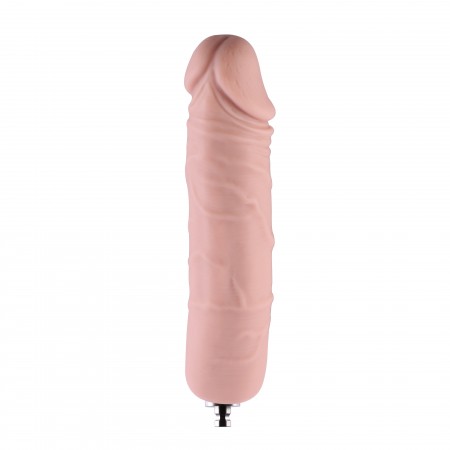 Hismith 17.78cm Venen Silikon Anal Dildo für Hismith Premium Sex Machine mit KlicLok System, 17.78cm Einstecklänge, Umfang 12.44