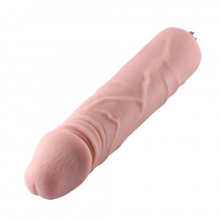 Hismith 17.78cm Venen Silikon Anal Dildo für Hismith Premium Sex Machine mit KlicLok System, 17.78cm Einstecklänge, Umfang 12.44