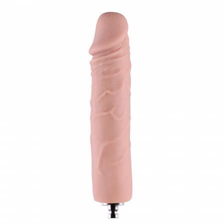 Dildo anale in silicone da 17,78 cm di vene Hismith per macchina del sesso premium Hismith con sistema KlicLok, lunghezza inseri