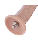 Dildo anale sottile in silicone Hismith 19,05 cm per macchina del sesso Hismith Premium con sistema KlicLok, lunghezza inseribil
