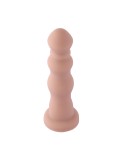 Hismith 18,03 cm korálkový silikonový anální dildo pro Hismith Premium Sex Machine se systémem KlicLok, 16,00 cm použitelná délk