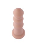 Hismith 18,03 cm korálkový silikonový anální dildo pro Hismith Premium Sex Machine se systémem KlicLok, 16,00 cm použitelná délk