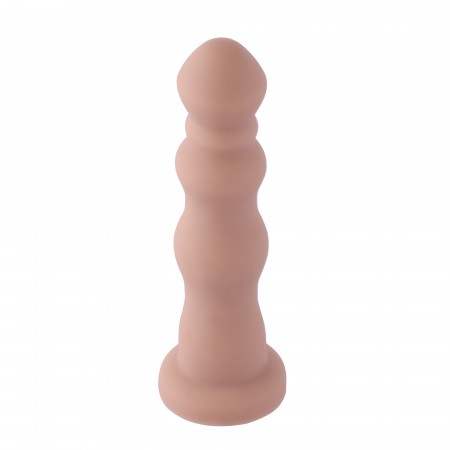 Hismith 18,03 cm beaded silikone Anal Dildo til Hismith Premium sex maskine med KlicLok system, 16,00 cm Indsatbar længde, Omkre