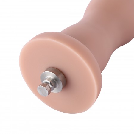 Hismith 18.03cm Zroszony silikonowy wibrator analny do seksu Hismith Premium z systemem KlicLok, długość wkładki 16,00 cm, obwód