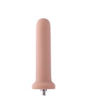 Dildo anale in silicone liscio Hismith da 17,52 cm per macchina del sesso Hismith Premium con sistema KlicLok, lunghezza inserib