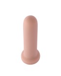 Dildo anale in silicone liscio Hismith da 17,52 cm per macchina del sesso Hismith Premium con sistema KlicLok, lunghezza inserib