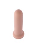 Hismith 17,52 cm glat silikonet Anal Dildo til Hismith Premium sexmaskine med KlicLok-system, 16,00 cm Indsatbar længde, Omkrets