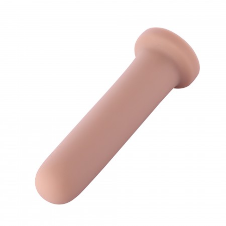 Hismith 17,52cm hladké silikonové anální dildo pro Hismith Premium Sex Machine se systémem KlicLok, 16,00 cm použitelná délka, o