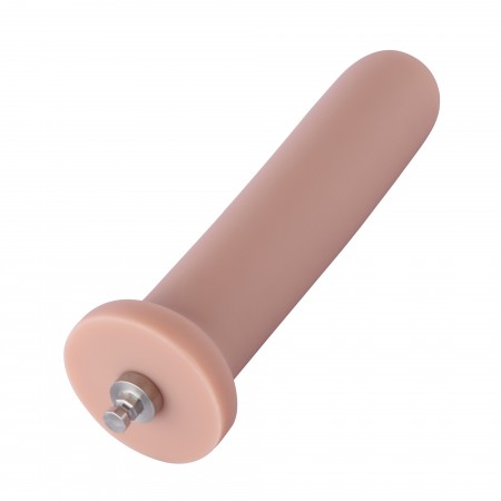 Dildo anale in silicone liscio Hismith da 17,52 cm per macchina del sesso Hismith Premium con sistema KlicLok, lunghezza inserib