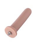 Hismith 17,52 cm gładkie silikonowe dildo analne do seksu Hismith Premium z systemem KlicLok, długość wkładki 16,00 cm, obwód 12