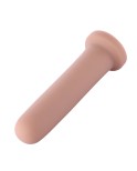 Dildo anale in silicone liscio Hismith da 17,52 cm per macchina del sesso Hismith Premium con sistema KlicLok, lunghezza inserib