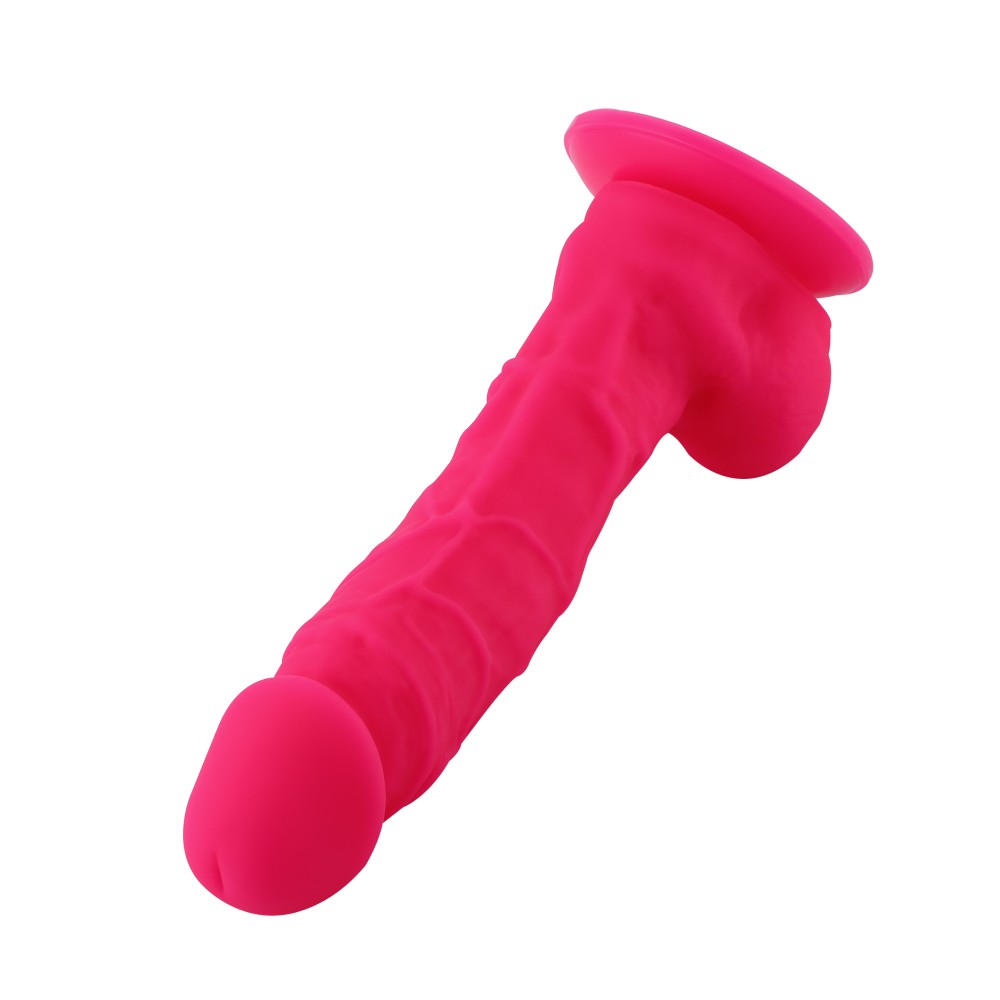 Hismith 22,86cm silikonové dildo pro Hismith Premium Sex Machine se systémem KlicLok, 17,27 cm použitelná délka, obvod 14,32 cm 