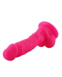 Hismith 22,86 cm silikondildo för Hismith Premium Sexmaskin med KlicLok-system, 17,27 cm infällbar längd, omkrets 14,32 cm diame