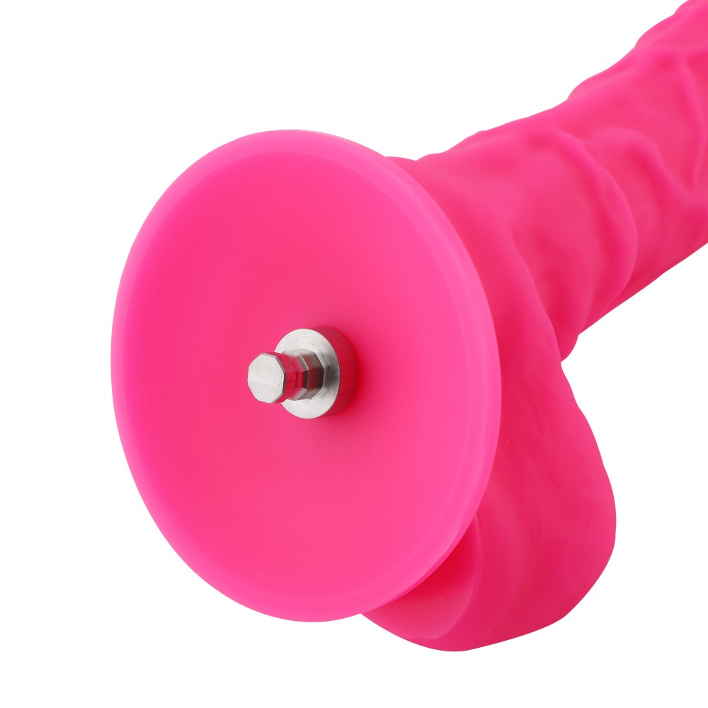 Hismith 22.86cm Silicone Dildo for Hismith Premium Sex Machine with KlicLok System, 17.27cm Insertable Length, Girth 14.32cm Dia