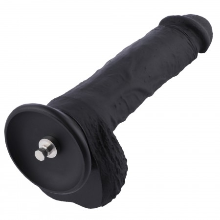 Hismith 21.08cm Elastyczny wibrator silikonowy do seksu Hismith Premium z systemem KlicLok, długość wkładki 14,98 cm, obwód 14,1