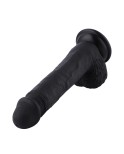 Hismith 21,08 cm flexibilní silikonové dildo pro Hismith Premium Sex Machine se systémem KlicLok, 14,98 cm použitelná délka, obv