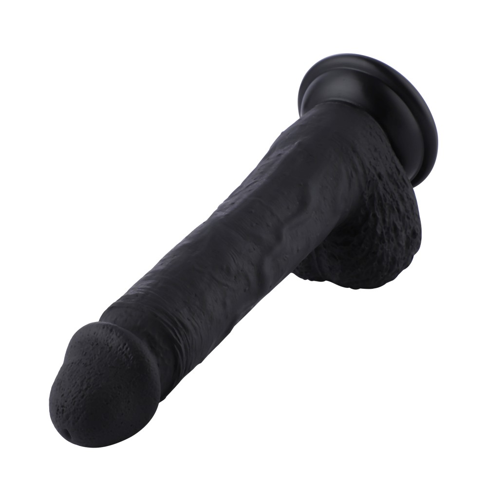 Hismith 21.08cm Flexible Silicone Dildo for Hismith Premium Sex Machine with KlicLok System, 14.98cm Insertable Length, Girth 14