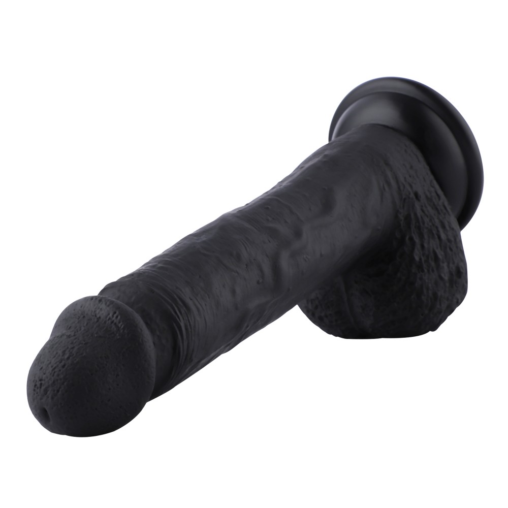 Hismith 21.08cm Flexible Silicone Dildo for Hismith Premium Sex Machine with KlicLok System, 14.98cm Insertable Length, Girth 14