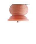 Hismith 22.60cm Silikondildo mit komplettem Hodensack für Hismith Premium Sex Machine mit KlicLok System, 16.51cm Einstecklänge,