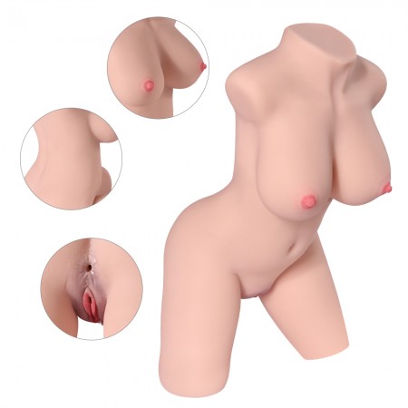 Maya 9 kg mužský masturbátor ženské torzo sexuální hračky pro muže Mužské masturbace pro dospělé hračky s velkou prsou Vagína a 