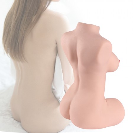 Dannia 20KG realistica bambola per il corpo a metà corpo, figa morbida e stretta come donne vere
